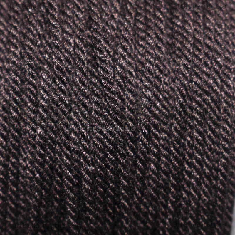 1Metro di Cordino in Cotone Teesta di Moro 1mm