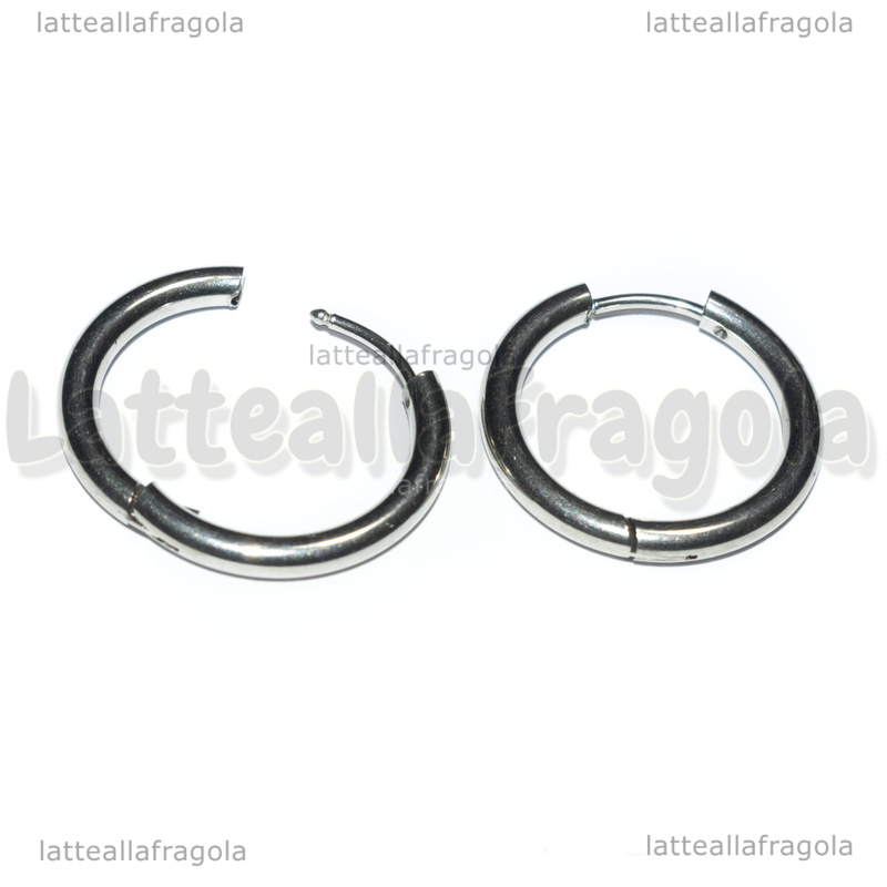 Creole in Acciaio Inox 16x2.5mm