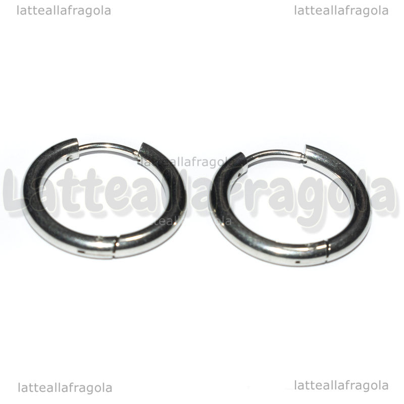 Creole in Acciaio Inox 14x2.5mm