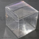 Scatola in PVC trasparente 6x6x6cm