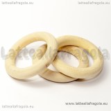 Anello chiuso in legno grezzo 34mm