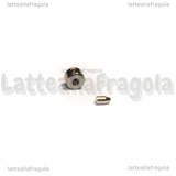 Coppia Ferma Filo a Perno in Acciaio Inox 2x3mm