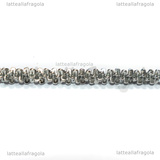 Bracciale Maglia 3.3mm in Acciaio Inox 18cm