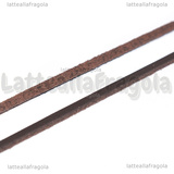 1 Metro piattina in Similpelle Testa di Moro 2.6x1.5mm