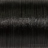 1 Metro di Coda di topo nero 2mm